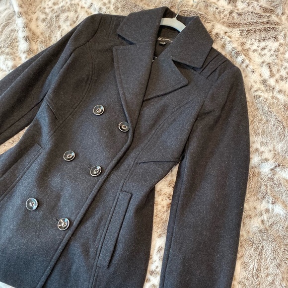 INC International Concepts Small Pea coat - Picture 2 of 5